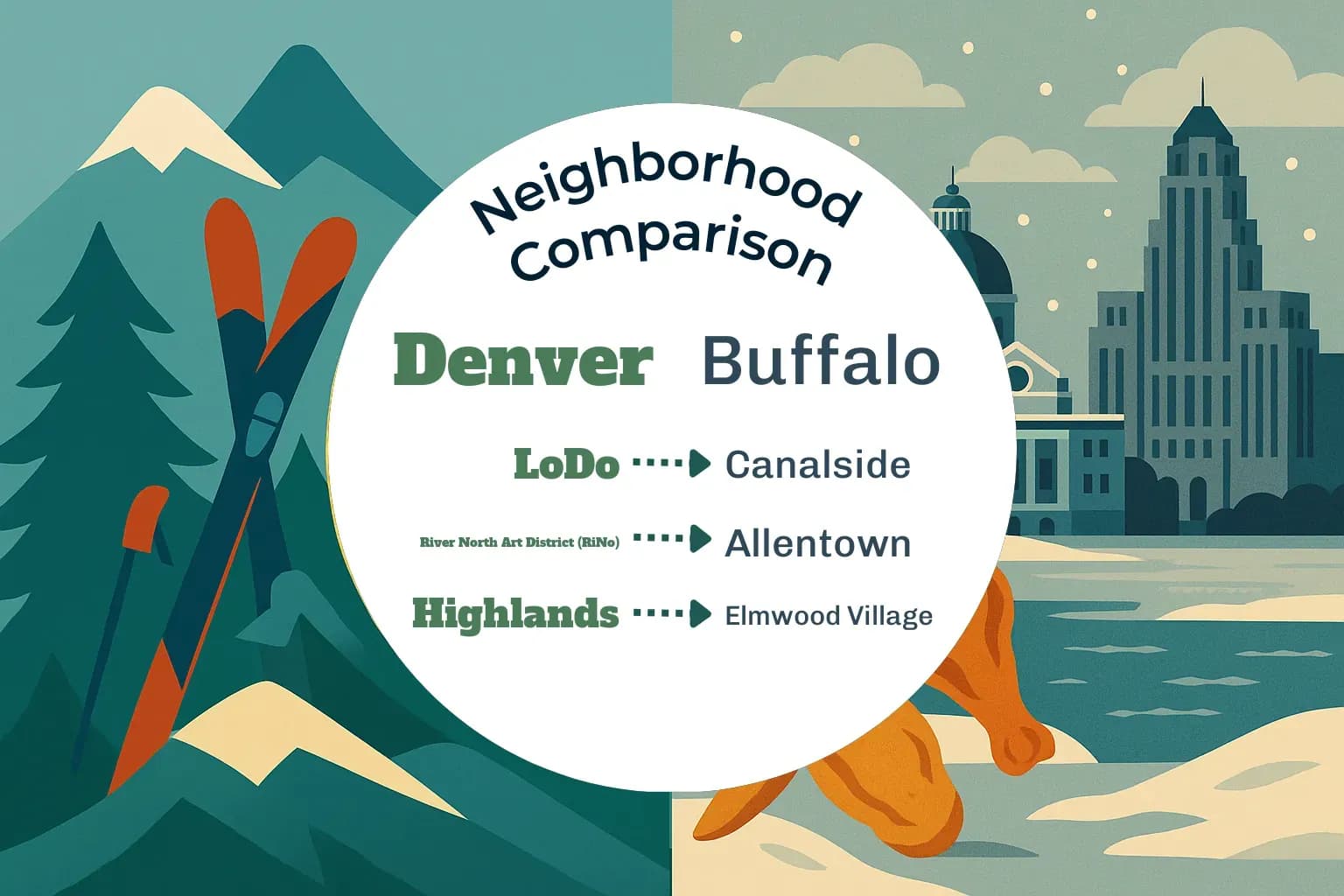 Denver vs Buffalo Neighborhood Comparison