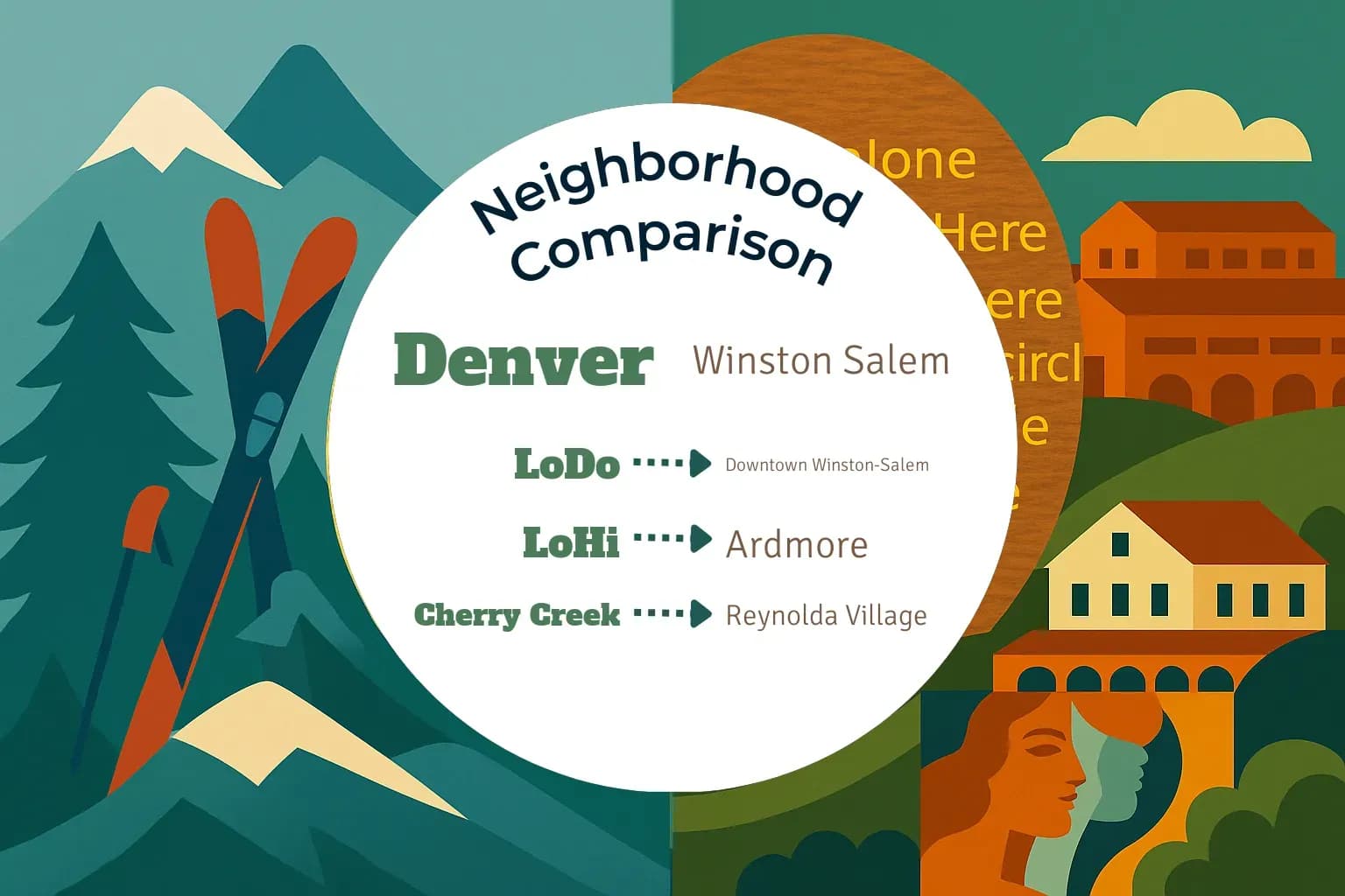 Denver vs Winston Salem Neighborhood Comparison