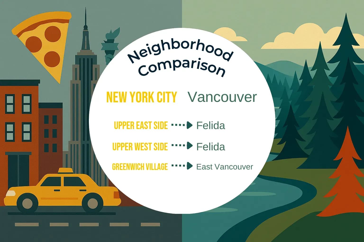 New York City vs Vancouver Neighborhood Comparison