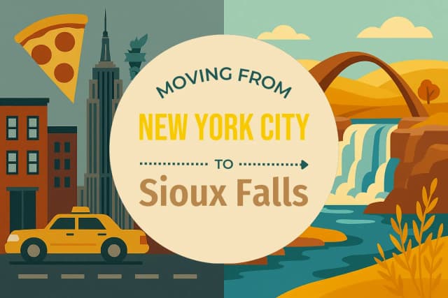 Moving from New York City to Sioux Falls