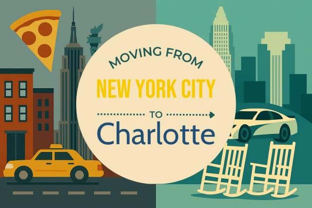 Moving from New York City to Charlotte