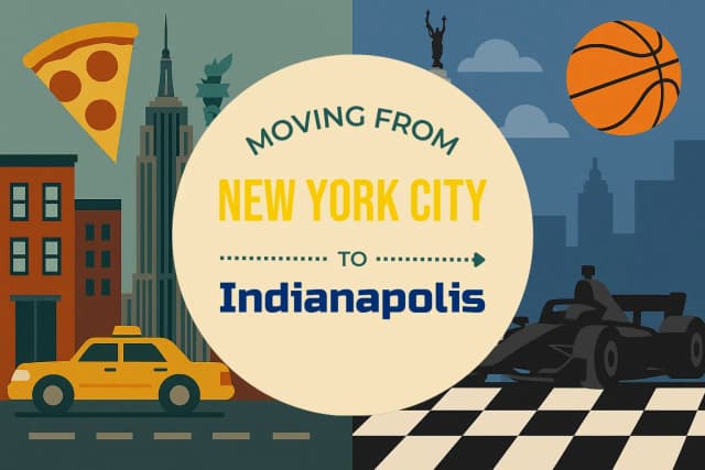 Moving from New York City to Indianapolis