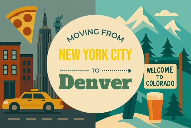 Moving from New York City to Denver