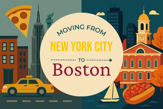 Moving from New York City to Boston