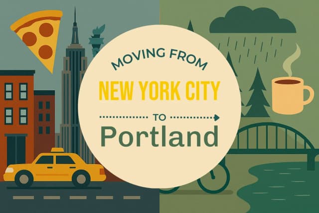 Moving from New York City to Portland