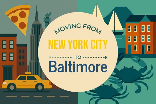 Moving from New York City to Baltimore
