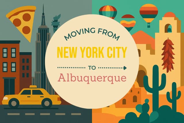 Moving from New York City to Albuquerque
