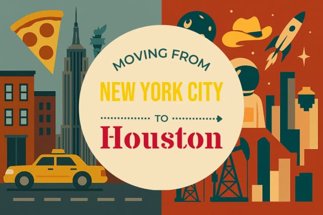 Moving from New York City to Houston