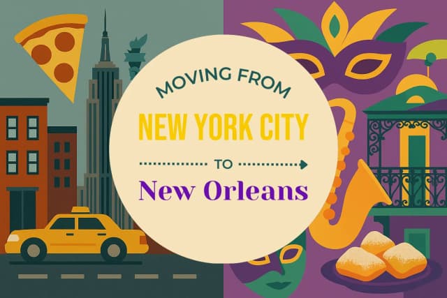 Moving from New York City to New Orleans