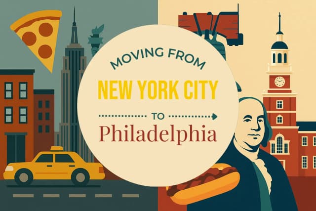 Moving from New York City to Philadelphia