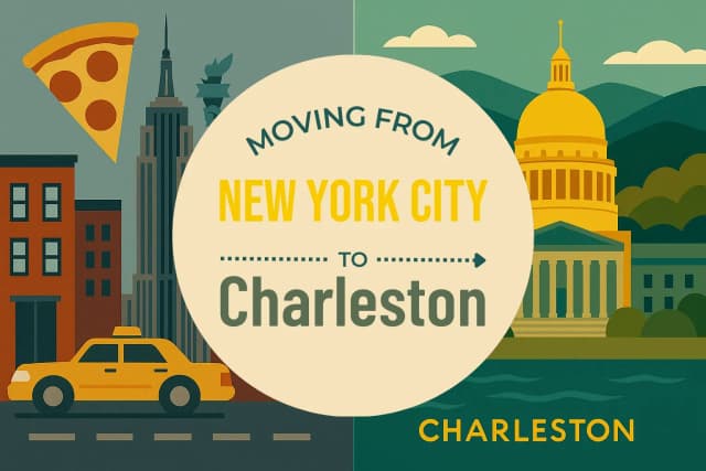 Moving from New York City to Charleston