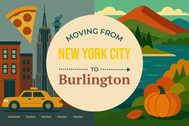 Moving from New York City to Burlington