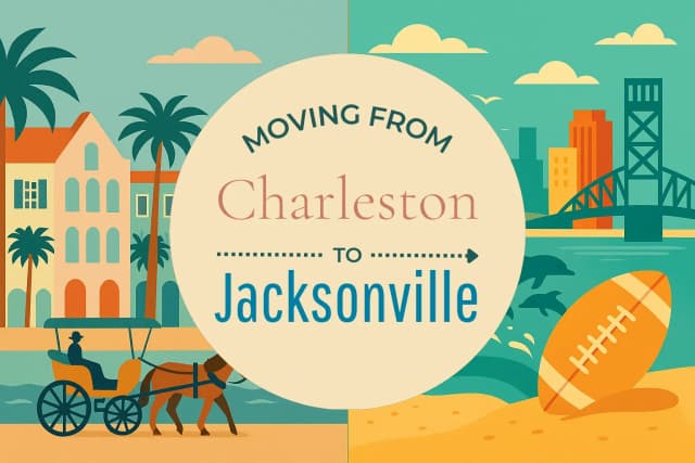 Moving from Charleston to Jacksonville