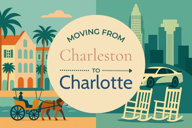Moving from Charleston to Charlotte