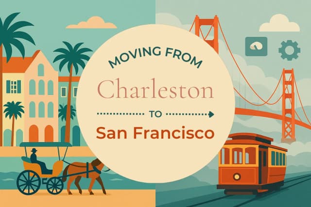 Moving from Charleston to San Francisco