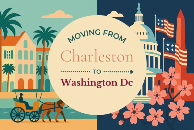 Moving from Charleston to Washington DC