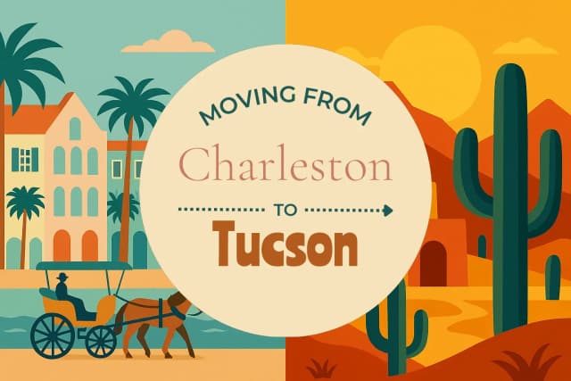 Moving from Charleston to Tucson