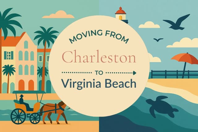 Moving from Charleston to Virginia Beach