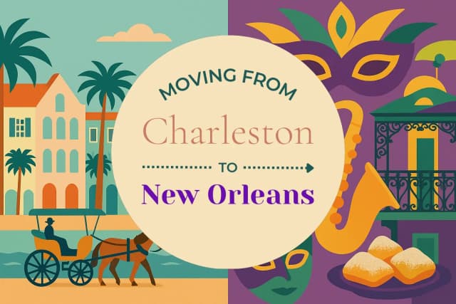 Moving from Charleston to New Orleans