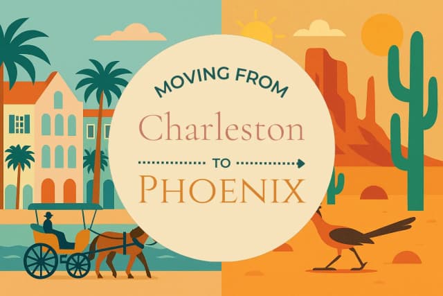 Moving from Charleston to Phoenix