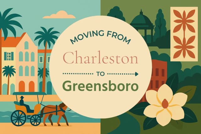Moving from Charleston to Greensboro