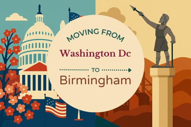 Moving from Washington DC to Birmingham
