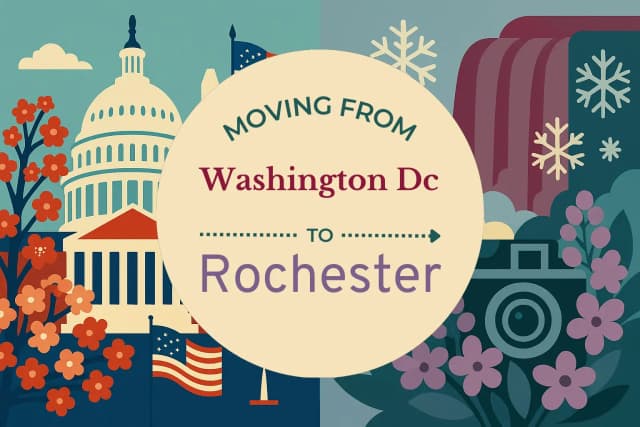 Moving from Washington DC to Rochester