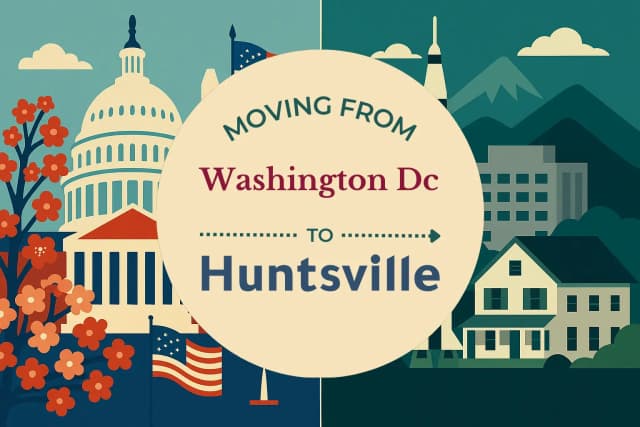 Moving from Washington DC to Huntsville