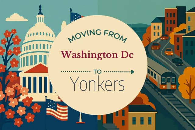 Moving from Washington DC to Yonkers
