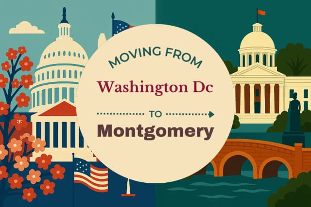 Moving from Washington DC to Montgomery