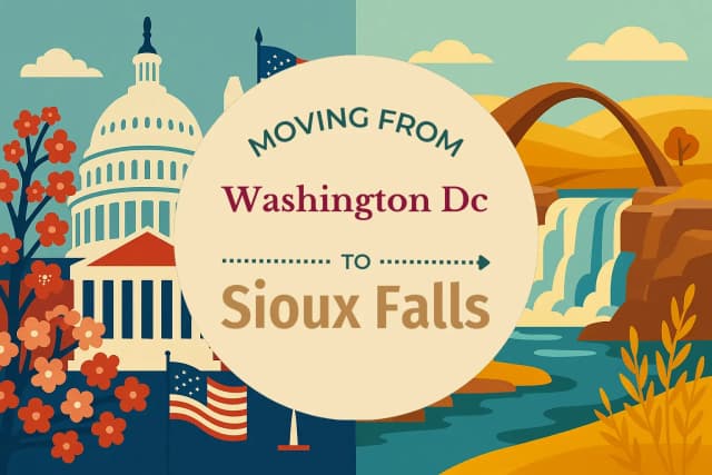 Moving from Washington DC to Sioux Falls