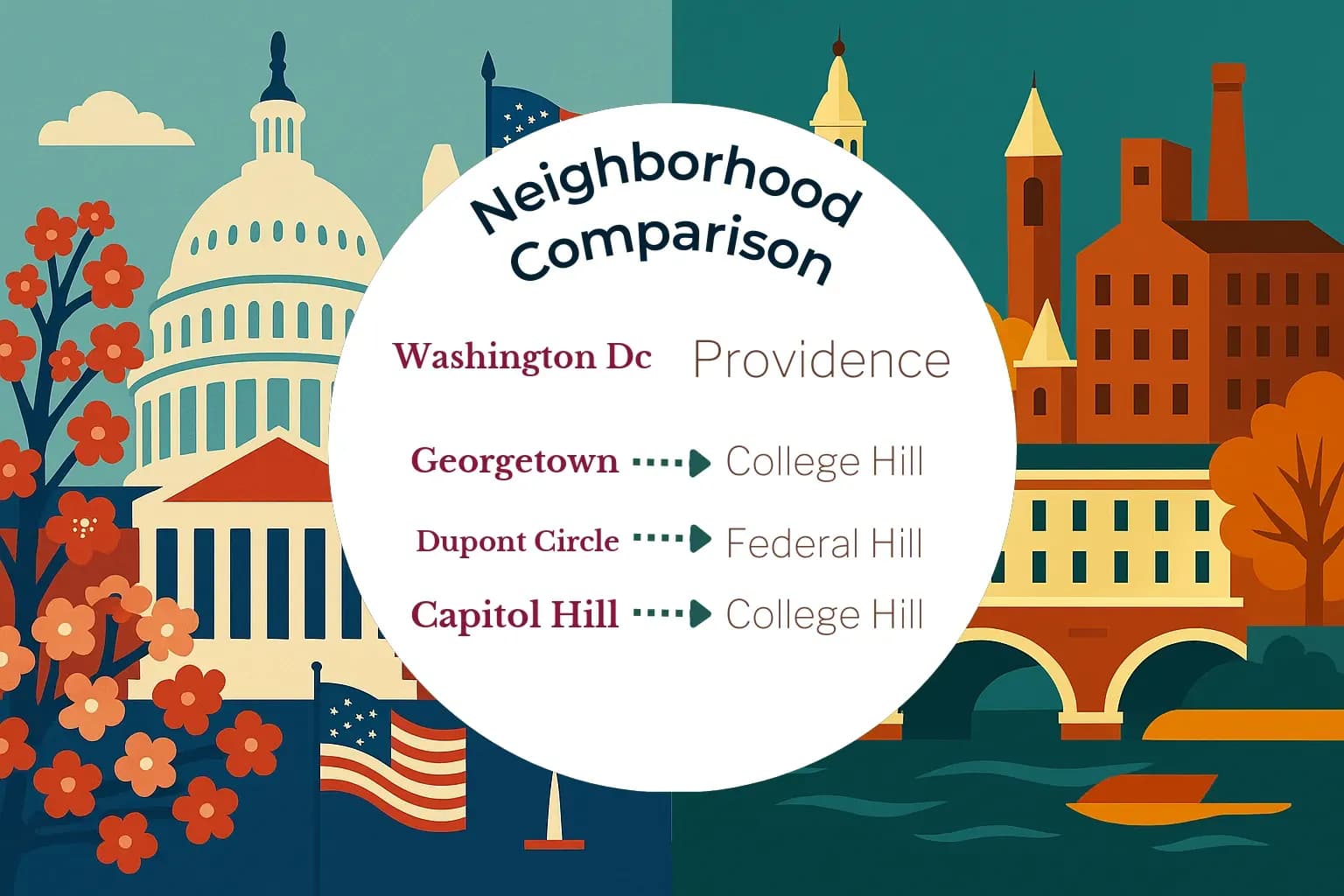 Washington DC vs Providence Neighborhood Comparison