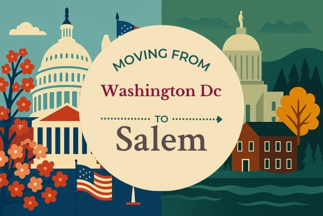 Moving from Washington DC to Salem