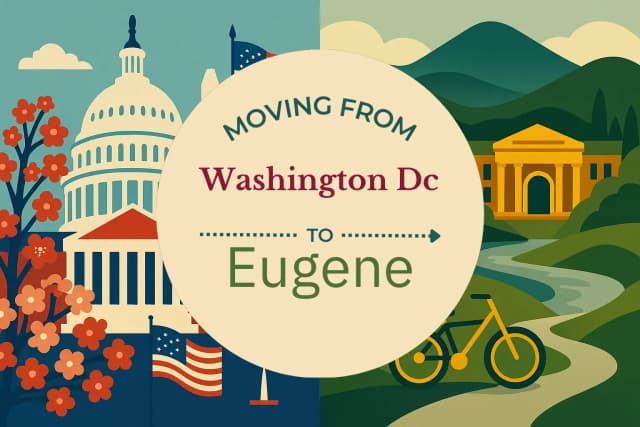 Moving from Washington DC to Eugene
