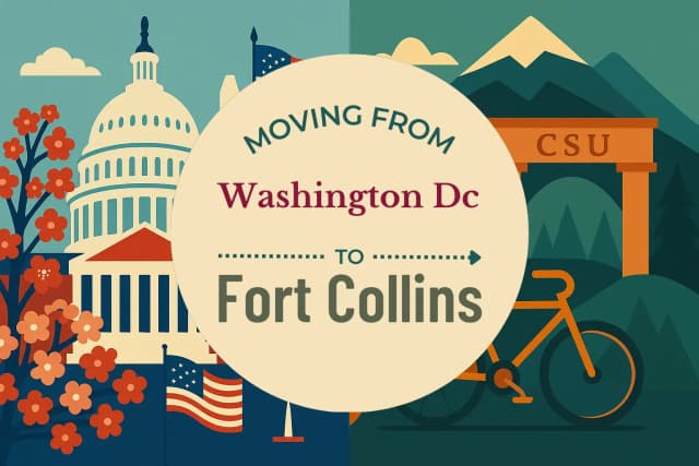 Moving from Washington DC to Fort Collins