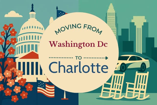 Moving from Washington DC to Charlotte