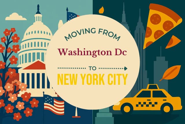 Moving from Washington DC to New York City