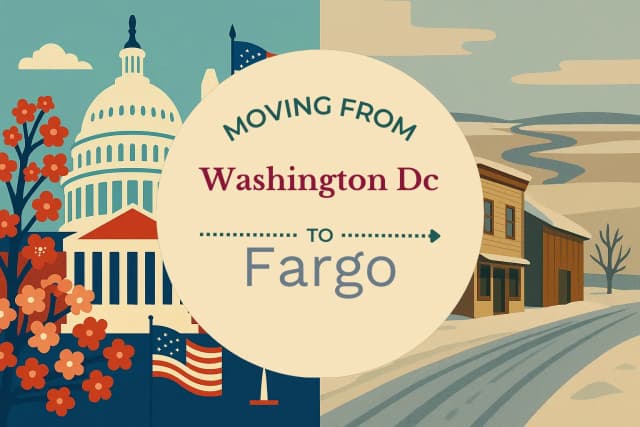 Moving from Washington DC to Fargo