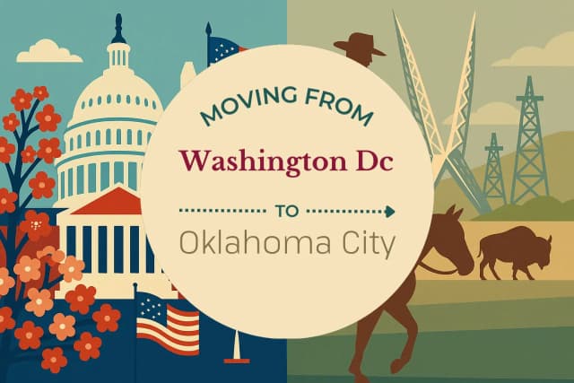 Moving from Washington DC to Oklahoma City