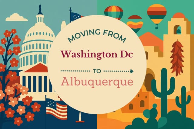 Moving from Washington DC to Albuquerque