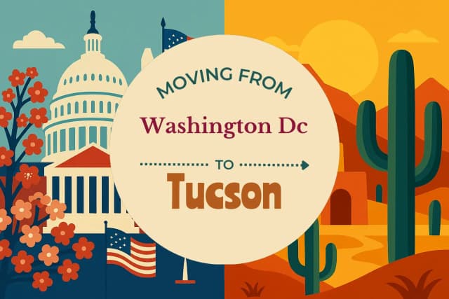 Moving from Washington DC to Tucson