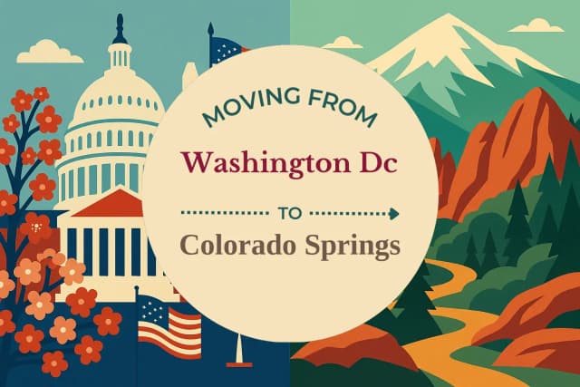 Moving from Washington DC to Colorado Springs
