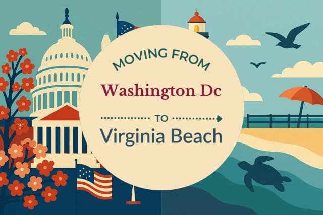 Moving from Washington DC to Virginia Beach