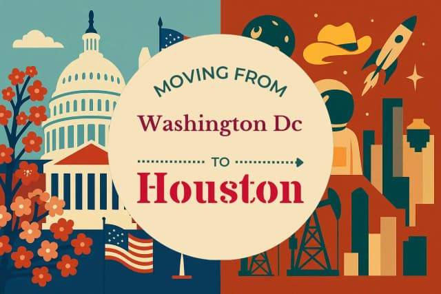 Moving from Washington DC to Houston