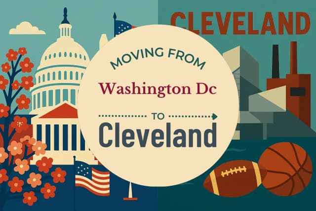 Moving from Washington DC to Cleveland