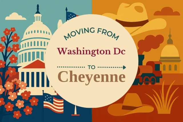Moving from Washington DC to Cheyenne