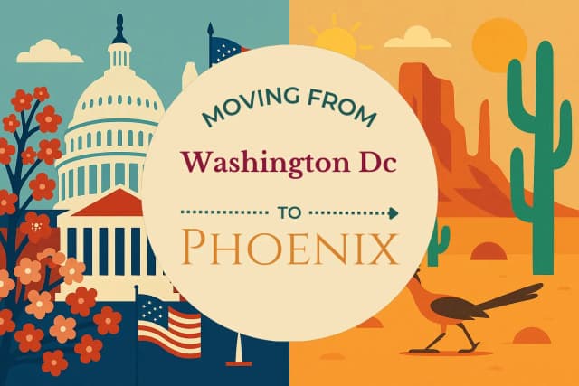 Moving from Washington DC to Phoenix