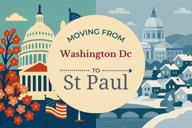 Moving from Washington DC to St. Paul
