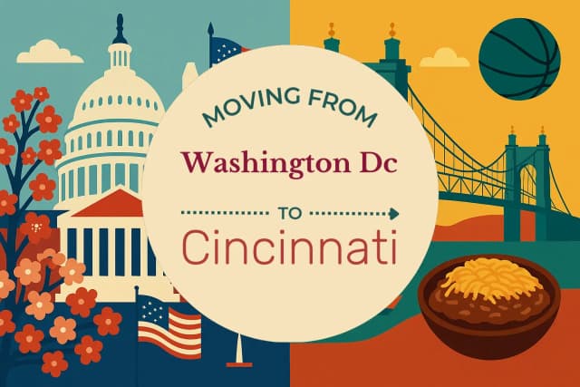 Moving from Washington DC to Cincinnati