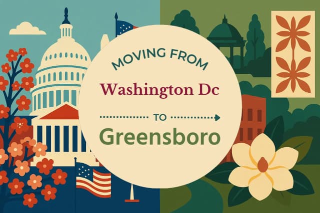 Moving from Washington DC to Greensboro